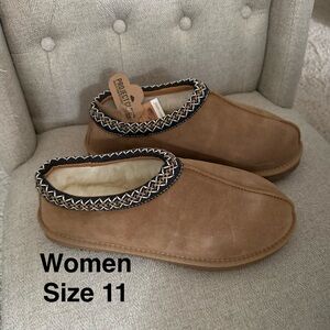 Y/Project Women's Brown Suede Slippers